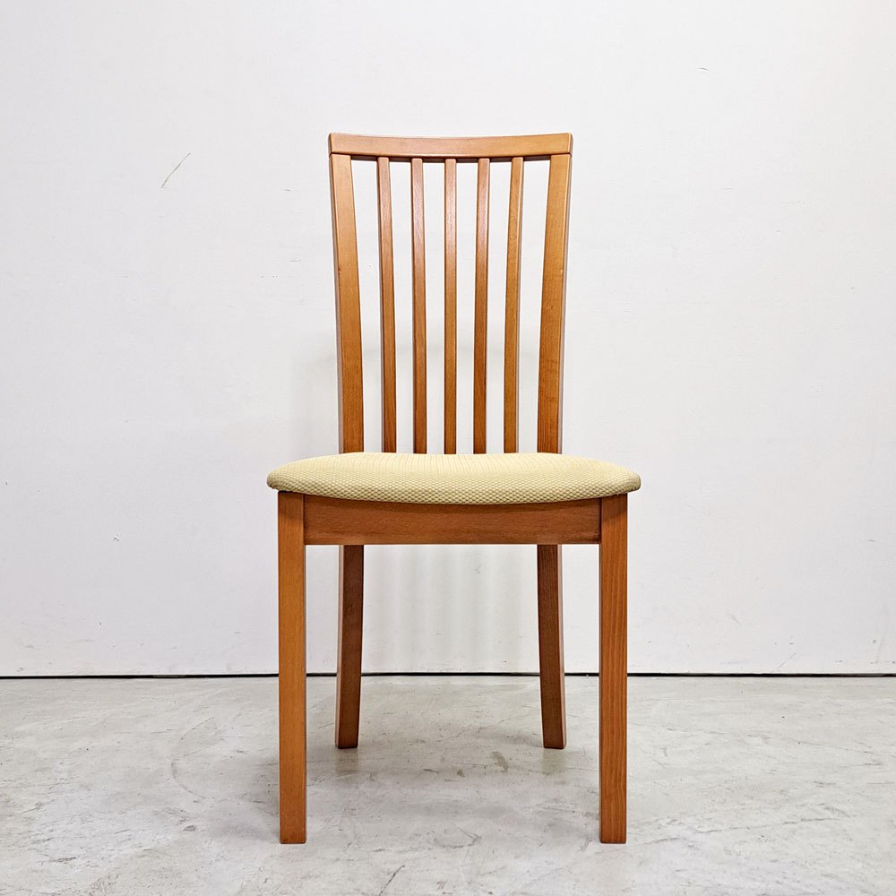 スコービー Skovby ダイニングチェア SM66 ビーチ材 ファブリック モダンデザイン デンマーク 北欧家具 C ●