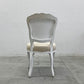 サラグレース Sarah Grace SGD デビュー ダイニングチェア DEBUT DINING CHAIR CHARM BD WHITE&NATURAL LINEN ラタンバック アンティーク風 オーク材 参考価格約55,000円B〓