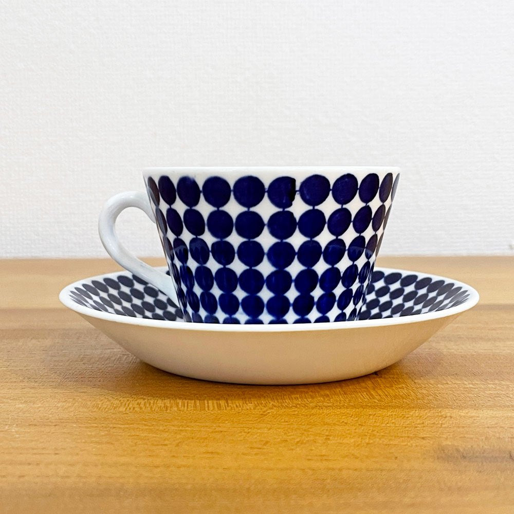 グスタフスベリ GUSTVSBERG アダム ADAM コーヒーカップ＆ソーサー 北欧食器 ビンテージ C ◎