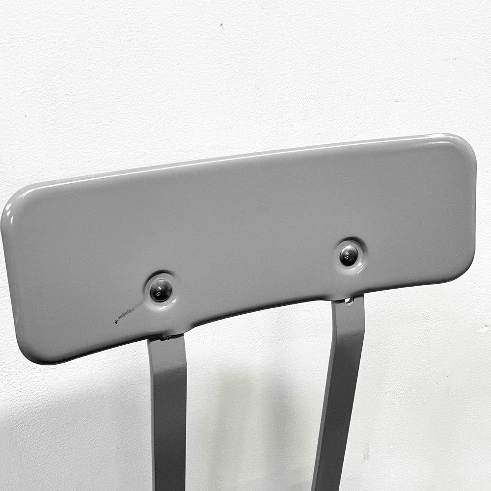 リオン LYON ファクトリー チェア FACTORY CHAIR グレー バックレスト クッション PVCレザー キャスター パシフィックファニチャーサービス P.F.S取扱 廃番 ●