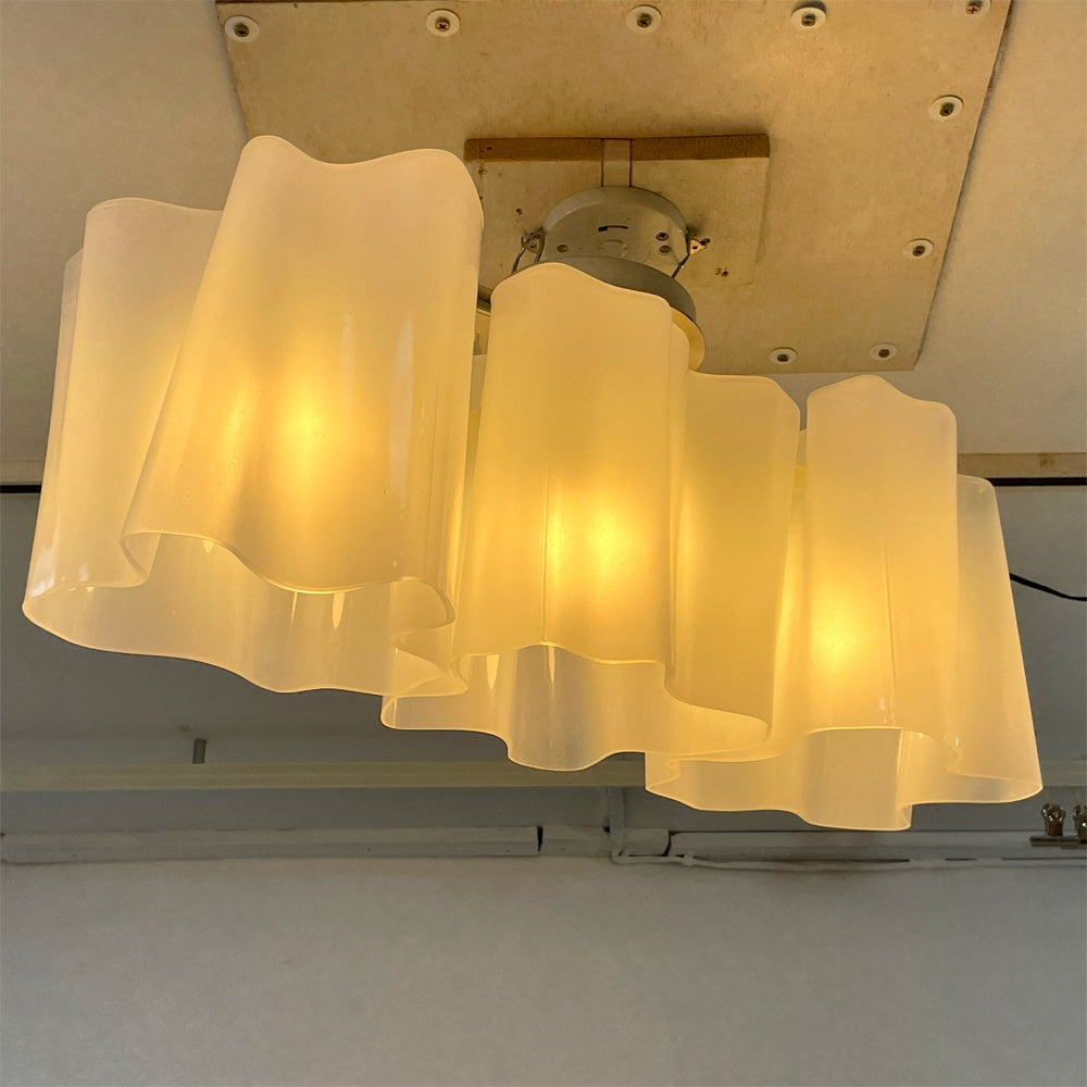 アルテミデ Artemide ロジコ LOGICO MINI SOFFITTO 3 IN LINEA シーリングライト ガラスシェード ミケーレ・デ・ルッキ デザイン 直付け 要電気工事 イタリア ●