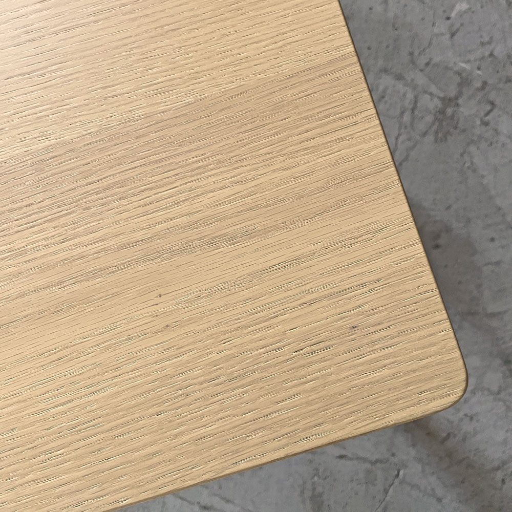 マスターウォール MASTERWAL レ・フォルメ Les Formes ブルエ BLEUET ベンチ W110cm ウッドトップ スチールレッグ 外箱付 佐々木章行 定価￥77,000- 廃番 未使用保管品 〓