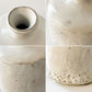 花岡隆 Yutaka Hanaoka 粉引石目花入 フラワーベース 一輪挿し H9.5cm 花窯 現代作家 参考価格￥16,500- ◎