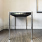 ユーエスエムハラー USM Haller モジュラーファニチャー ハラーテーブル デスク W120×D65cm ホワイト系カラー 高さ調節機能付 希少サイズ ◎