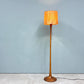 トラックファニチャー TRUCK FURNITURE フロアランプ FLOOR LAMP F-WN1 ウォールナット材ベース × チーク材シェード 定価￥123,200- ◎
