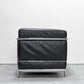 カッシーナ Cassina LC2 ソファ 2シーター ポリエステルパッディング仕様 クローム  ル・コルビジェ ピエール・ジャンヌレ シャルロット・ペリアン MoMA 名作 ●