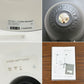 フリッツハンセン Fritz Hansen カイザーイデル KAISER IDELL フロアランプ 6556-F マットブラック スチール クリスチャン・デル 北欧 定価￥159,280- ●