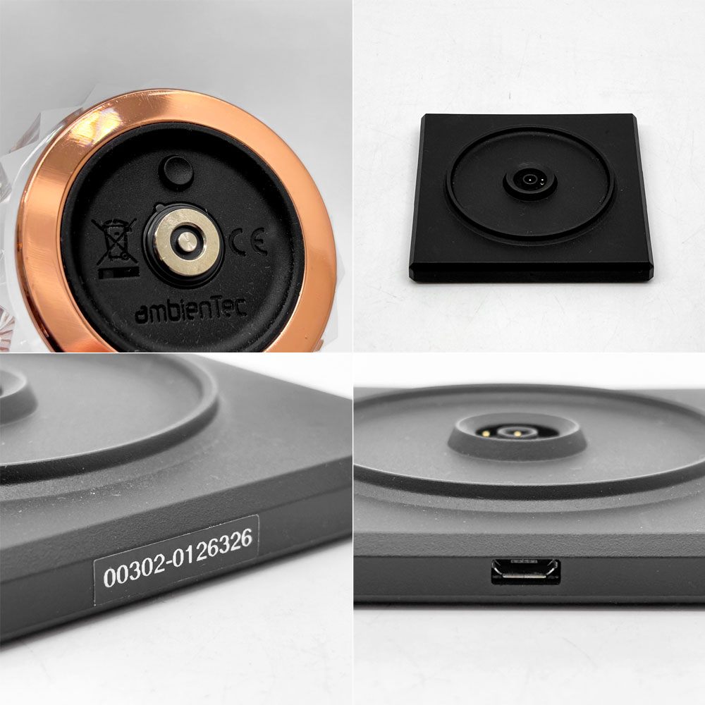 アンビエンテック Ambientec クリスタル デクルクス Xtal Decrux COPPER テーブルライト カッシーナ・イクスシー/ ザ・コンランショップ 2019年限定仕様 箱付き 美品 B ●