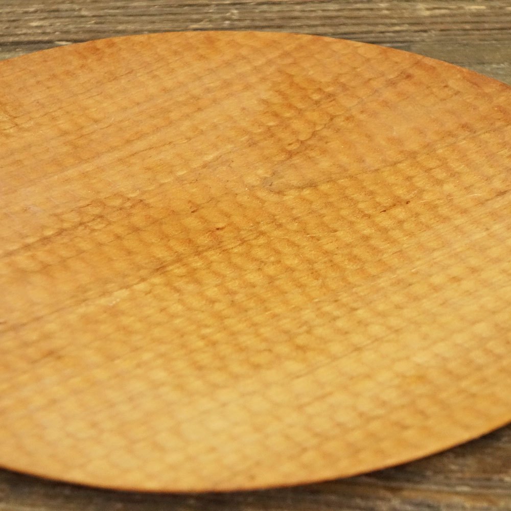木工房玄 高塚和則 パン皿 大 さくら 24cm プレート 現代作家 ◎
