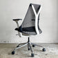 ハーマンミラー HermanMiller セイルチェア SAYL Chair ブラック サスペンションミドルバック アジャスタブルアーム 2023年製 イヴ・ベアール モダンデザイン ■