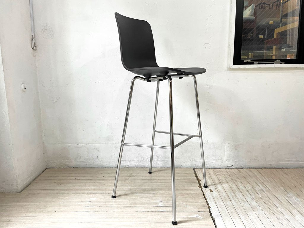 ヴィトラ Vitra ハル HAL RE スツール ハイ ジャスパー・モリソン Jasper Morrison バースツール カウンターチェア ディープブラック 定価￥66,000- ★