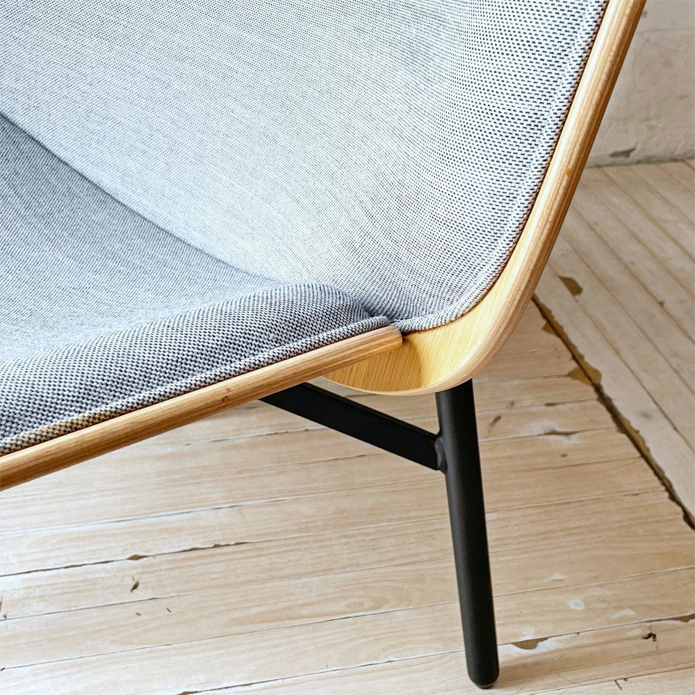 ヘイ HAY ダッパー ラウンジ DAPPER LOUNGE チェア オーク材 プライウッド ファブリック 北欧 定価￥151,800- 美品 ★