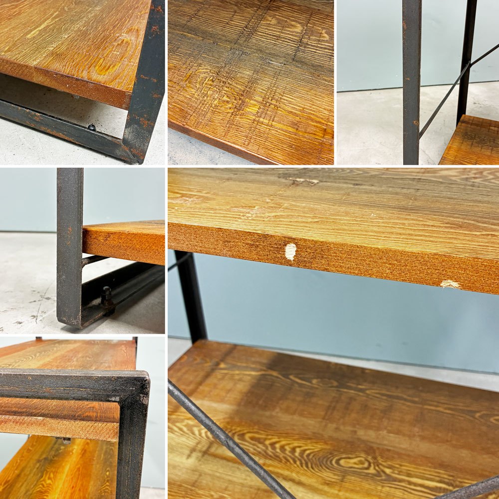 アデペシュ a.depeche アイアンシェルフ iron shelf 900 Mサイズ ビンテージスタイル 廃番 参考価格￥65,000- ◎