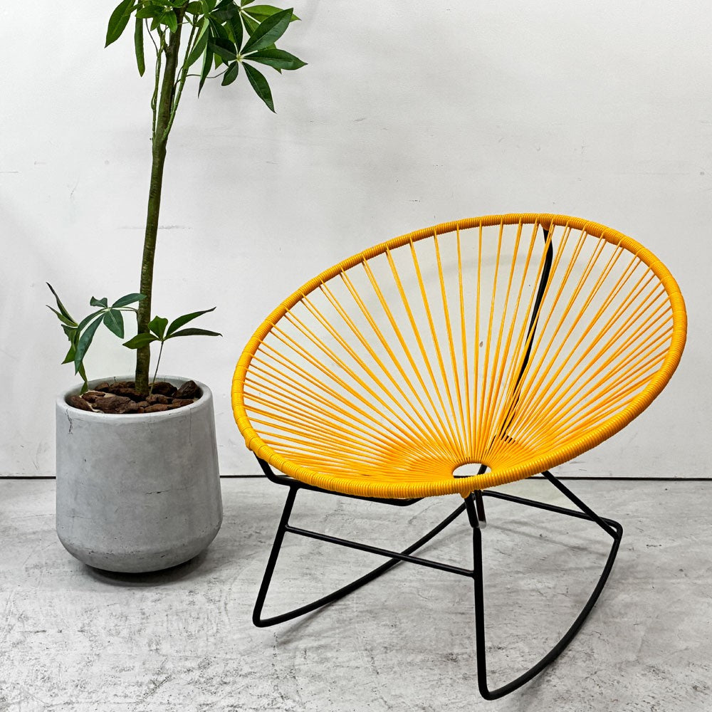 メトロクス METROCS アカプルコ ロッキングチェア Acapulco Rocking Chair マスタード メキシコ ●