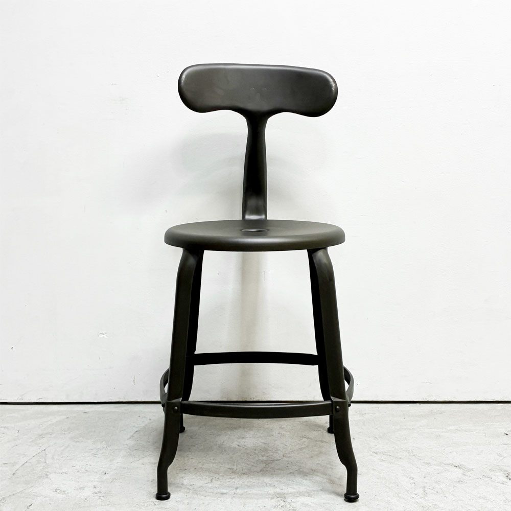 フェールトラヴァイユ FER TRAVAIL ニコルチェア NICOLLE Chair SH45 ダイニングチェア スチール マットクリア仕上げ 別注モデル インダストリアル フランス A ●