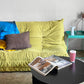 リーンロゼ ligne roset トーゴ TOGO 3Pソファ 3人掛けソファ 3シーター グリーン系 ファブリック ミッシェル・デュカロワ Michel Ducaroy ■