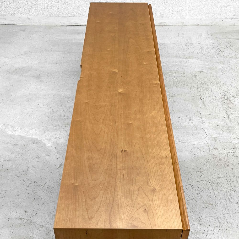 ニッポネア NiPPONAIRE プロット PLOT TVボード AVボード チェリー材 w180cm 関家具 〓