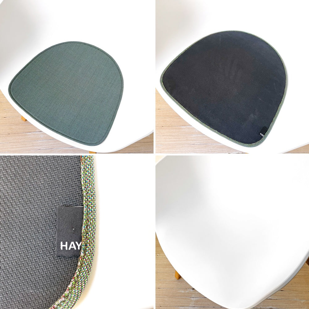 ヘイ HAY アバウト ア チェア ABOUT A CHAIR AAC22 アームチェア ダイニングチェア ホワイト 専用シートクッション付き 北欧モダン デンマーク 定価￥66,550- ★