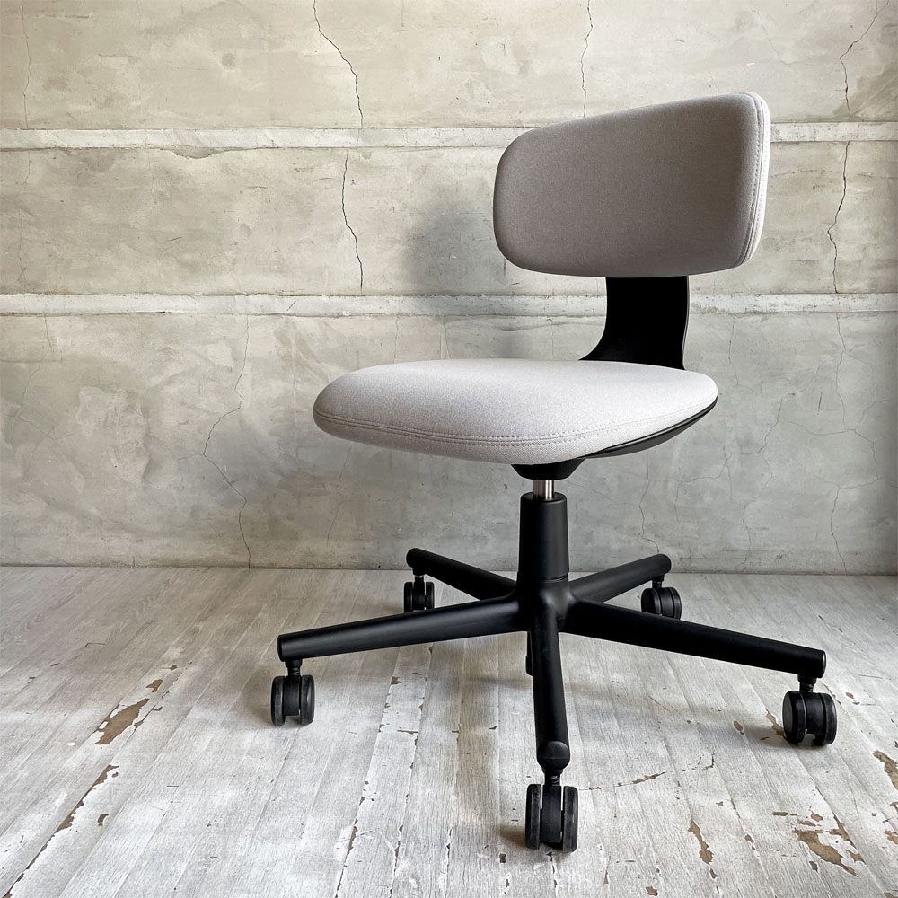ヴィトラ vitra ルーキー Rookie デスクチェア キャスターチェア コンスタンチン・グルチッチ グレー系 ファブリッック 定価￥78,100- ♪