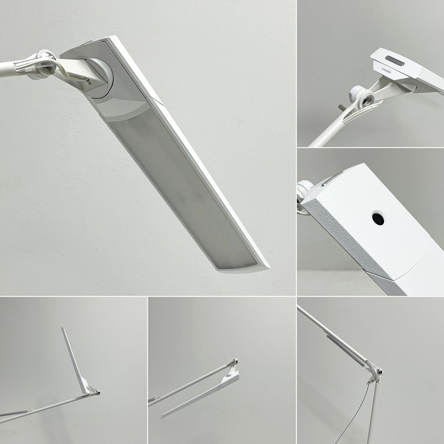 スワン電気 レディック エグザーム LEDIC EXARM スタンドライト LEX-966 WH ホワイト LED ベースタイプ 未使用 箱付 ●