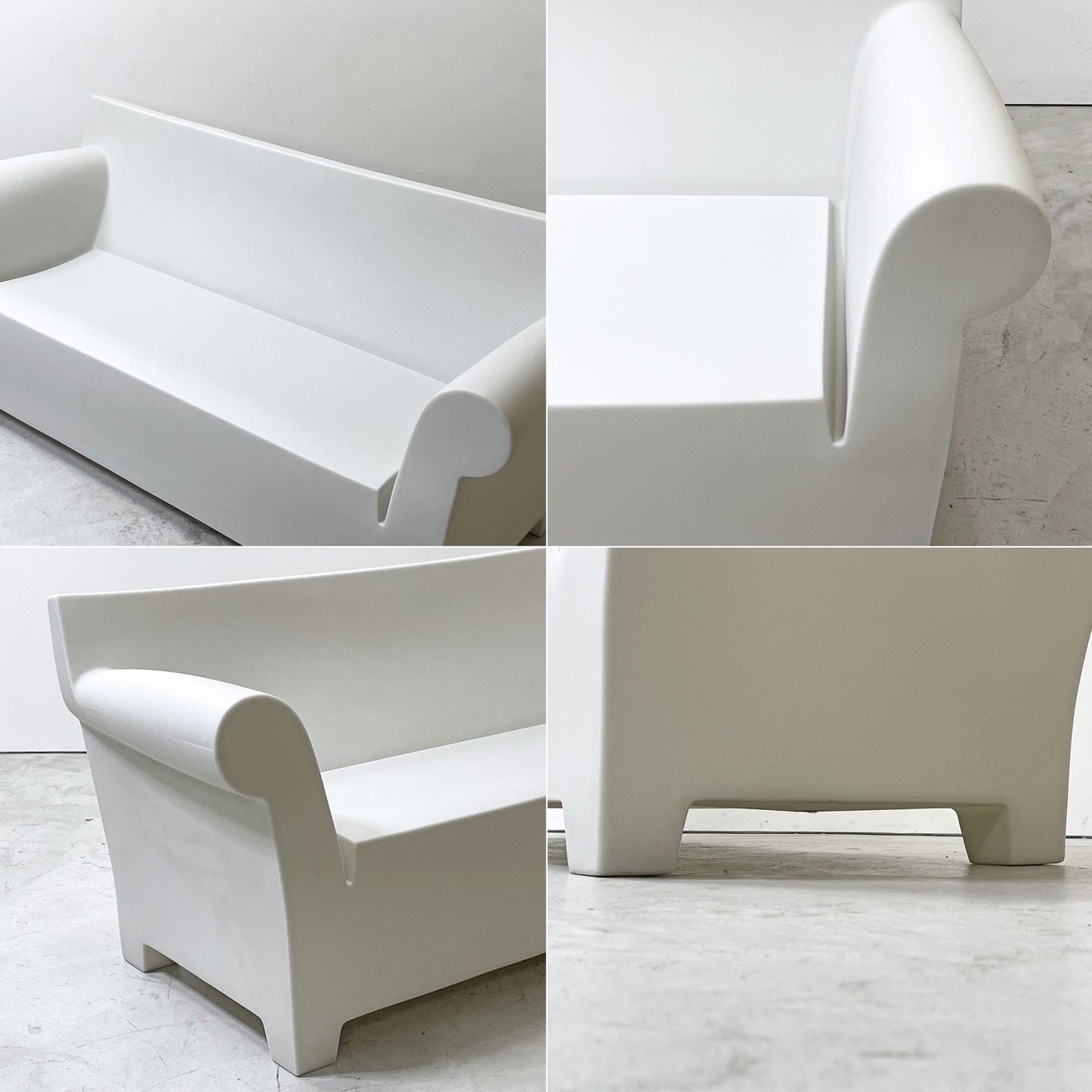 カルテル Kartell バブルクラブ BUBBLE CLUB ソファ W189cm フィリップ・スタルク Philippe Starck イタリア モダンデザイン ホワイト ●