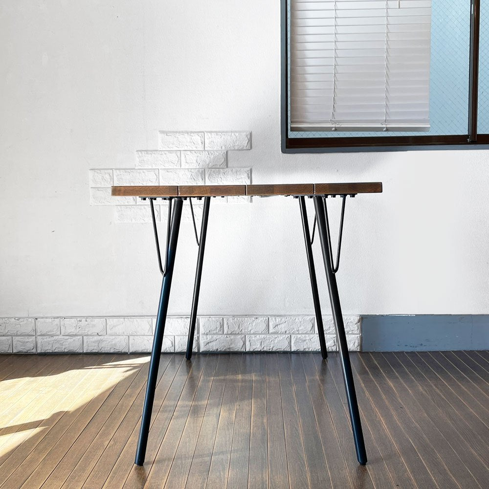 アクメ ファニチャー ACME Furniture グランビュー ダイニングテーブル GRAND VIEW Dining table オーク無垢材 Sサイズ インダストリアルデザイン ◎
