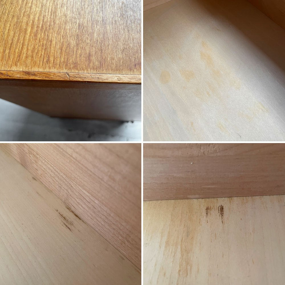 イクスス ikususu FURNITURE デスクワゴン IXDRW-03 アルダー材 オイルフィニッシュ キャスター付き 抽斗3杯  定価￥84,700- ♪