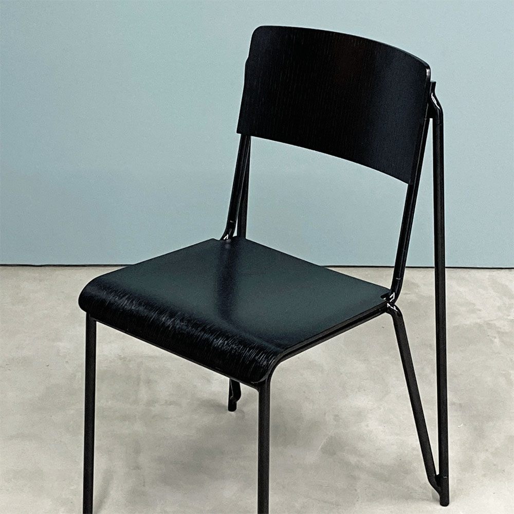 ヘイ HAY プティ スタンダード PETIT STANDARD スタッキングチェア ブラック 北欧モダンデザイン B ◎
