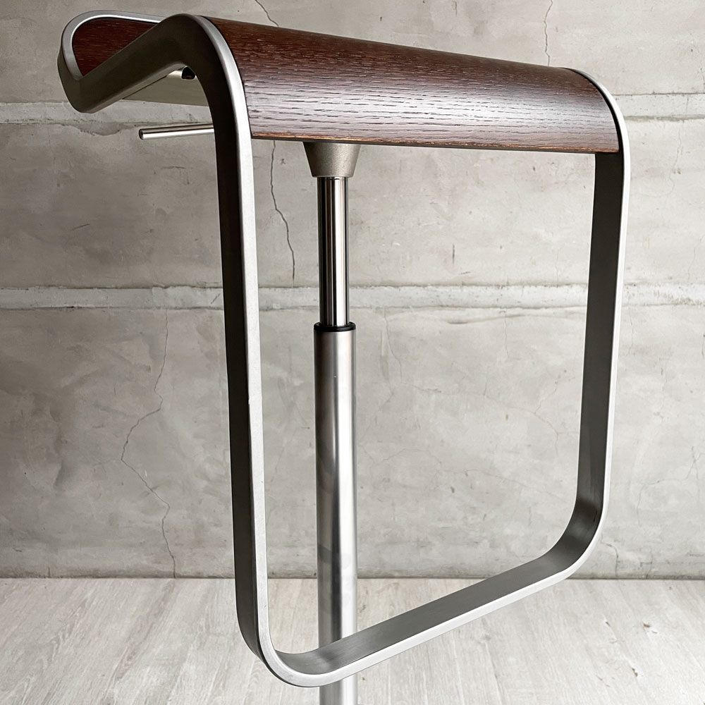 ラパルマ La palma レム LEM カウンタースツール 昇降式 カウンターチェア ハイスツール ウッドシート ダークウォールナット AZUMI アズミ A ♪