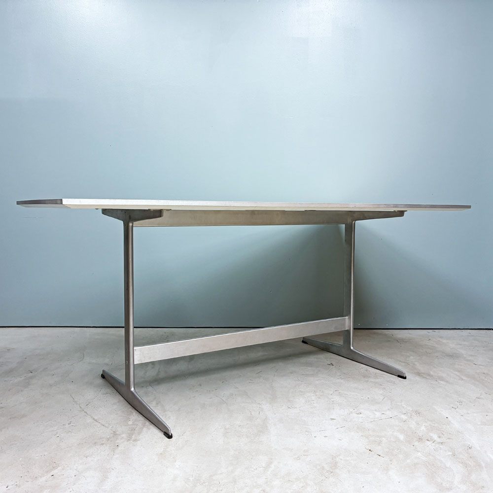 フリッツハンセン Fritz Hansen D438 シェーカーベース SHAKER BASE ダイニングテーブル W160cm ブルーノ・マットソン アルネ・ヤコブセン デンマーク 北欧家具  ◎