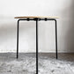 エンゲルブレヒト Engelbrechts ケヴィ KEVI 2010 ダイニングテーブル オーク材 プライウッド カフェテーブル 70cm 3本脚 ヨルゲン・ラスムッセン デンマーク 未使用品 ■