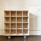 マルゲリータ margherita ストレージカート Storage Cart キャスター付き CD収納カート SC-CD CDラック 4列4段 16コマ W70cm 定価￥39,380- ◎