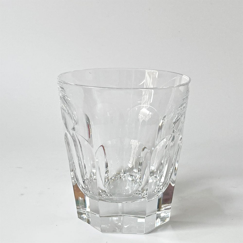 バカラ Baccarat アルクール Harcourt ロックグラス クリスタルガラス フランス 定価33,000円 箱付き 美品 A ★