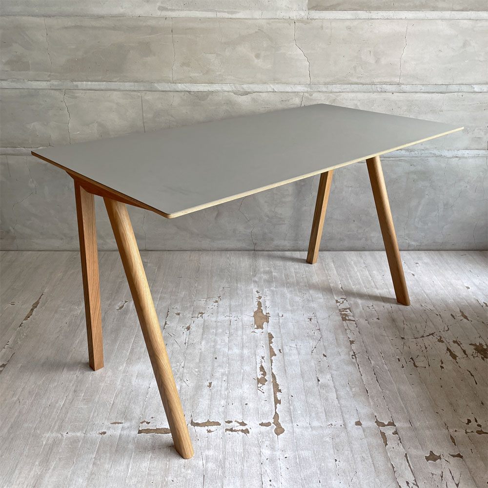 ヘイ HAY コペンハーグ Copenhague CPH90 デスク ワークテーブル グレーリノリウム  ロナン＆エルワン・ブルレック 定価￥165,000- ♪