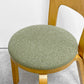 アルテック artek チェア66 CHAIR66 ダイニングチェア ナチュラルラッカー バーチ材 ファブリックシート アルヴァ・アアルト フィンランド 北欧家具 ビンテージ B ●