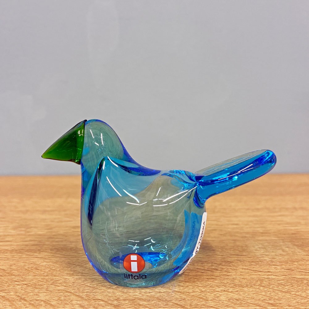 イッタラ iittala イッタラバード シエッポ Sieppo ライトブルー × グリーン 2015年 918/1000 箱付き オイバ・トイッカ SCOPE別注 ◎