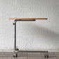 テクタ TECTA サイドテーブル K22R SIDE TABLE キャスター付き 高さ調整可 ドイツ バウハウス ACTUS取扱 展示品 定価99,000円以上 ◇