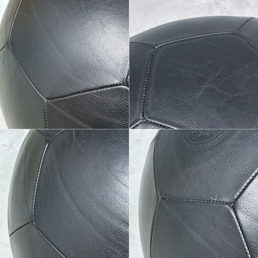 Montis プーフ PLAYTIME クッション オットマン スツール Studio Job  レザー ブラック 店舗什器 ◎