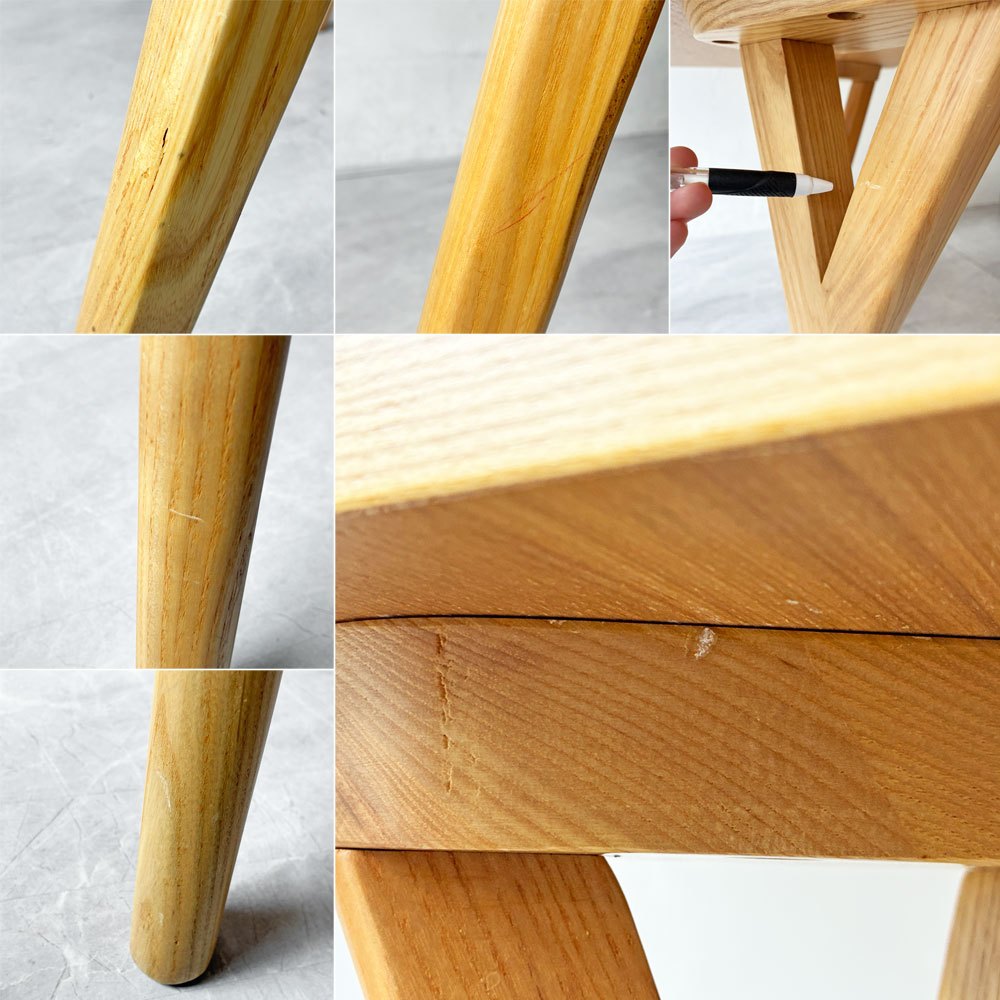 Scandinavian design 北欧デザイン イラーリ ILALI ダイニングテーブル アッシュ材 80cm スクエア天板 モダン 関家具取り扱い ★