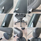 ハーマンミラー Herman Miller アーロンチェア クラシック Bサイズ ポスチャーフィット フル装備 グラファイトベース デスクチェア オフィスチェア ◇