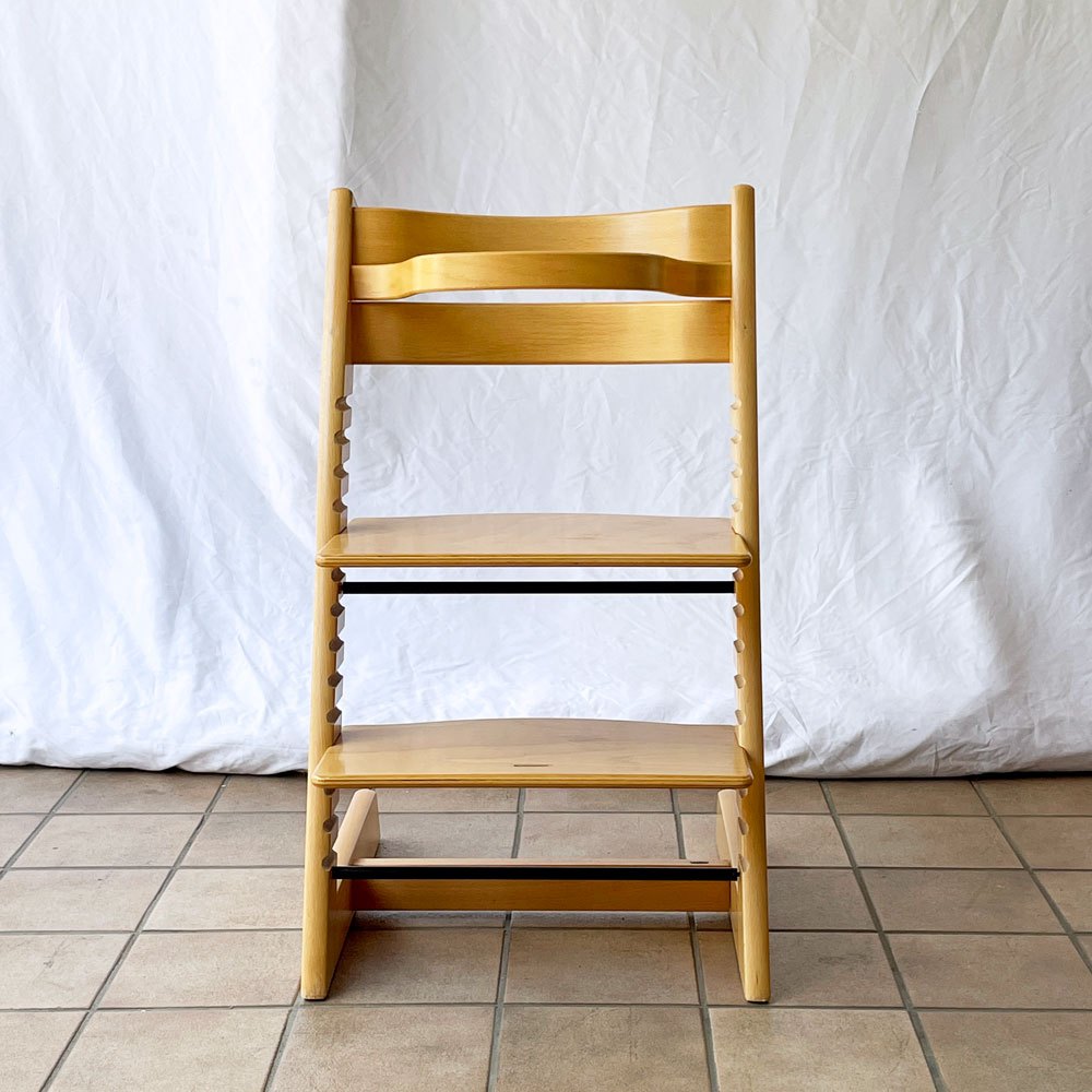 ストッケ STOKKE トリップトラップ TRIPP TRAPP ベビーチェア キッズチェア S/N3～ ガード付き ノルウェー 北欧家具 ◇