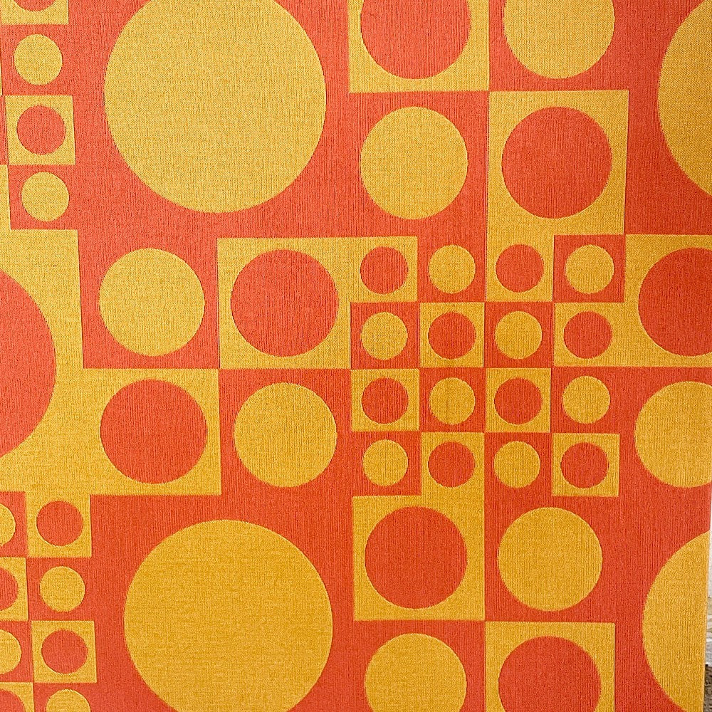 イノベーション INNOVATION ジオメトリ Geometri ファブリックパネル  73x50.5 ヴェルナー・パントン Verner Panton ミッドセンチュリー スペースエイジ ■