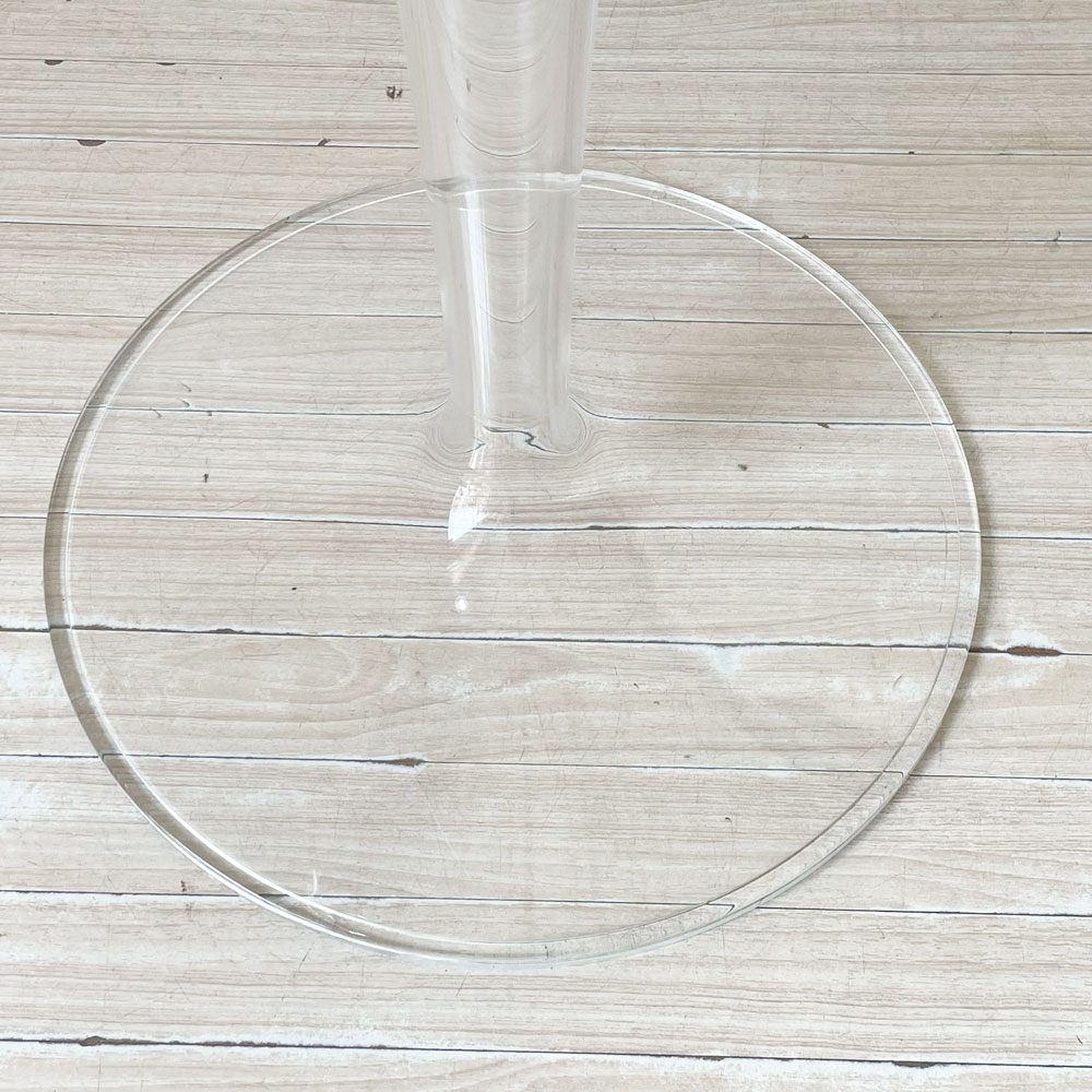 カルテル Kartell ティップトップ サイドテーブル Tiptop sidetable クリスタル crystal 参考52500円 ★