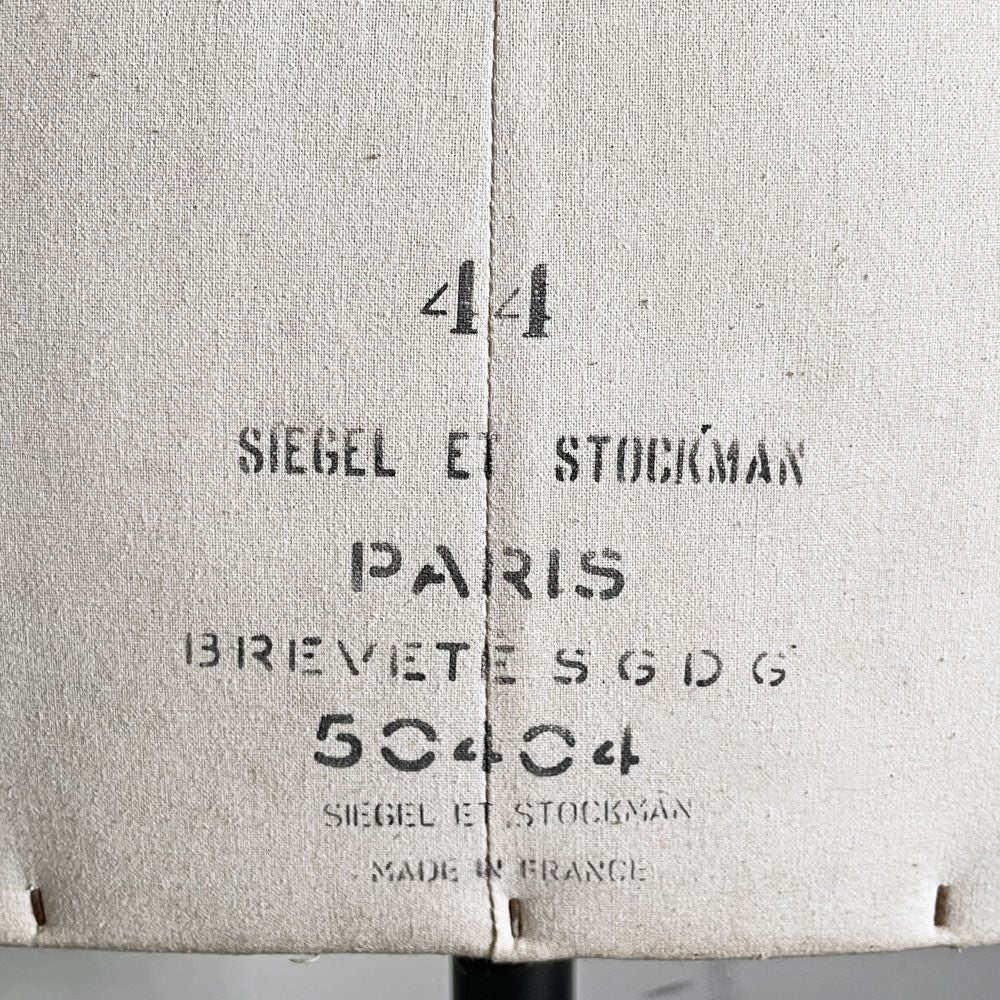ストックマン STOCKMAN メンズ トルソー サイズ44 50404 木製シャフト フランス 店舗什器 ■