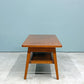 パシフィックファニチャーサービス P.F.S. ローテーブル DH TEA TABLE WITH SHELF Sサイズ W102cm ナラ材 マガジンラック付 ◎