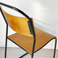 クラッシュゲート CRASH GATE ノットアンティークス Knot antiques ブルーノチェア RP6 BLUNO CHAIR スタッキングチェア プライウッド スチールレッグ ブラック 関家具 B ★