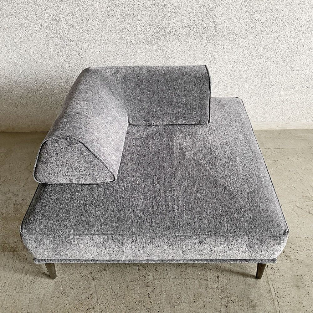 フランスベッド FRANCEBED フリーイング FREEing ハーフデイベッド 1Pソファ オットマン コーナーソファ W98cm ファブリック コーナーボルスター付 廃番 〓