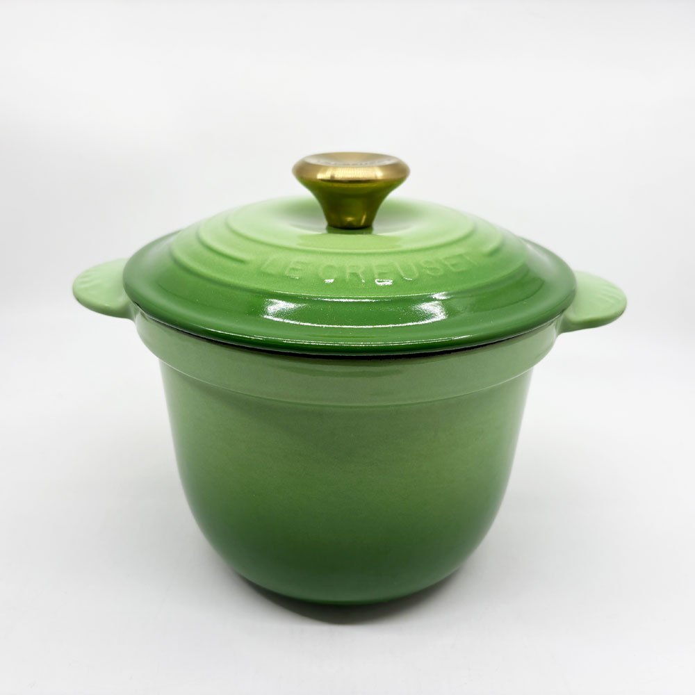 ルクルーゼ Le Creuset ココット エブリィ 18cm 鋳物 鍋 ガス・IH・オーブン対応 ローズマリー フランス ●