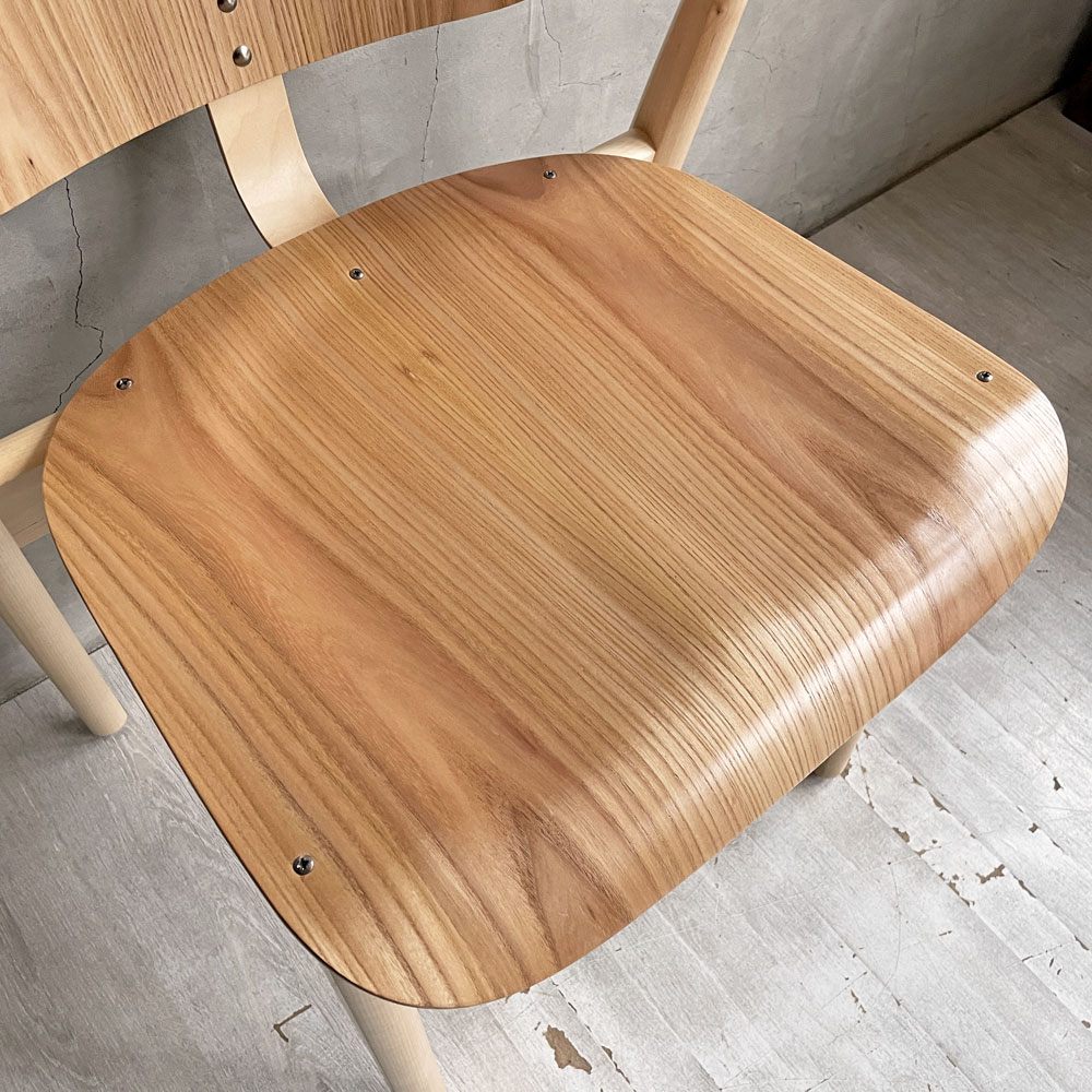 アルテック artek ドムスチェア Domus Chair ダイニングチェア アームチェア バーチ材 × エルム材 2022年発売 板座 イルマリ・タピオヴァーラ ♪