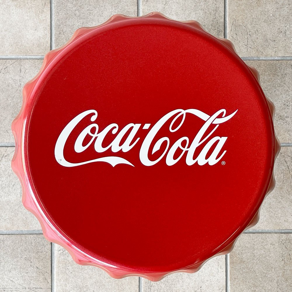 コカ・コーラ ボトルキャップチェア バースツール Coke Bottle Cap Bar Stool 昇降式 B ◇